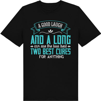 Unisex Runner's T-Shirt: Best Cures Quote - Shop Now