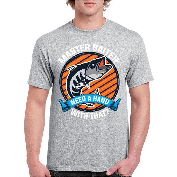 Master Baiter Unisex T-Shirt - Ideal for Fishing Fans