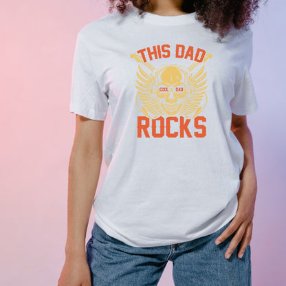 Dad Cooldad Rocks T-Shirt | Unisex | Dad's Favorites