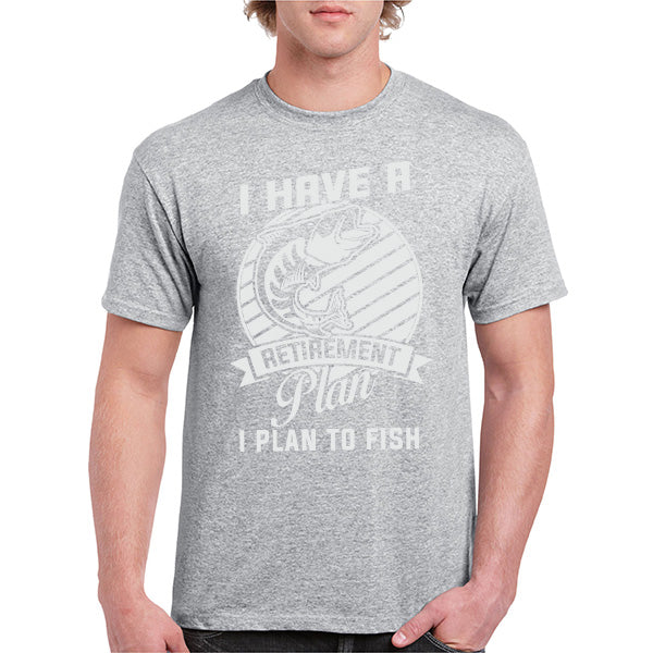 Retirement Plan Fishing T-Shirt | Unisex | Perfect Gift