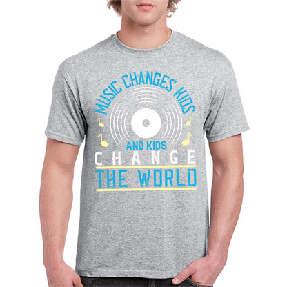 "Music Changes Kids" Unisex T-Shirt | Ideal for Music Lovers