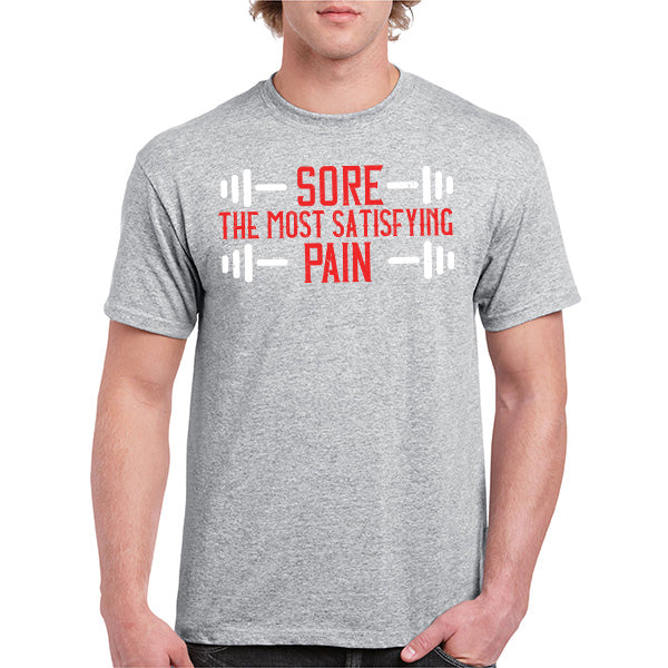 Ultimate Comfort Unisex Fitness T-Shirt - "Sore. The Most Satisfying Pain"