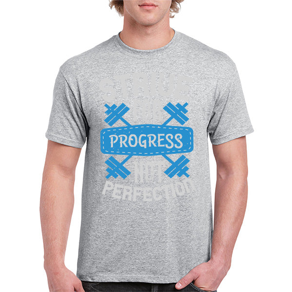 Strive For Progress T-Shirt | Unisex Fitness Tee