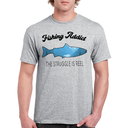 Fishing Addict Unisex T-Shirt | Perfect for Enthusiasts