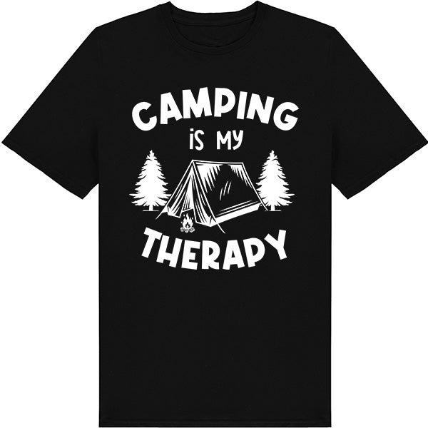 "Camping Is My Therapy" Unisex T-Shirt | Equestrian Apparel