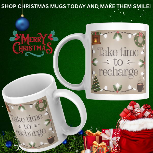 Shop the Ultimate Christmas Self-Care Mug for Relaxation and Rejuvenation