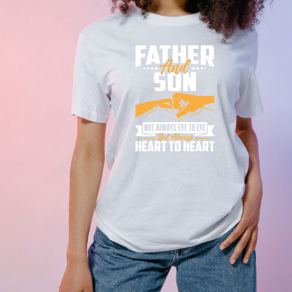 Father & Son Heartfelt Connection T-Shirt | Dad's Favorites