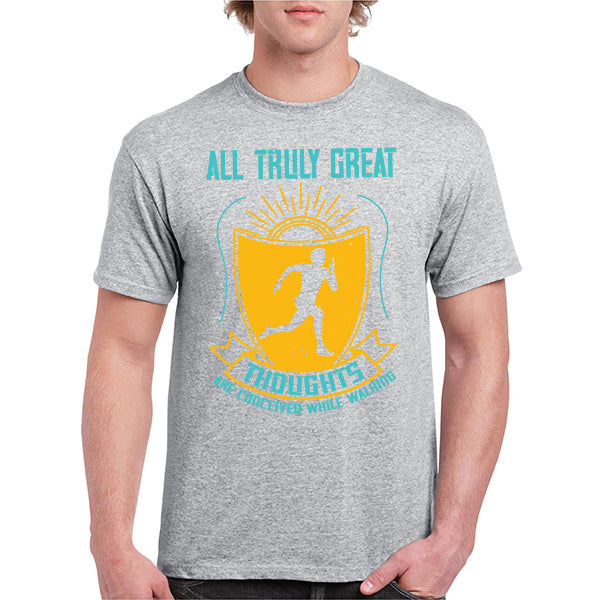 Unisex Runner's Edition T-Shirt - Great Thoughts Tee