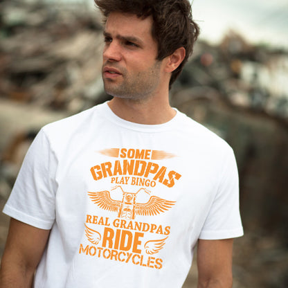 Grandpas Ride Motorcycles T-Shirt | Perfect for Bikers