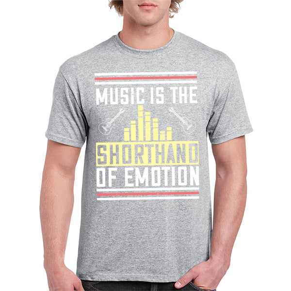 "Music Is The Shorthand Of Emotion" Unisex T-Shirt | Equestrian