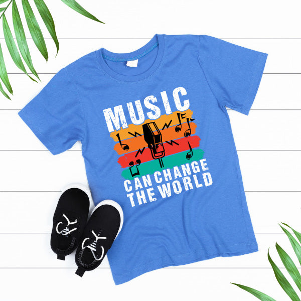 Music Can Change The World V3 T-Shirt | Unisex & Stylish