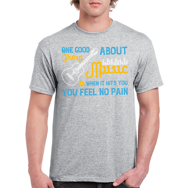 Unisex Music T-Shirt - Feel No Pain | Perfect for Music Lovers