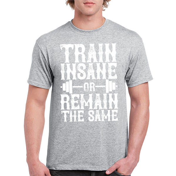 Train Insane T-Shirt | Unisex Fitness Tee for Equestrians