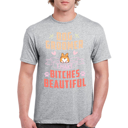 Dog Groomer T-Shirt - Perfect for Dog Lovers | Unisex Tee