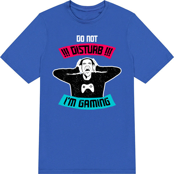 Do Not Disturb I'm Gaming T-Shirt | Premium Equestrian Apparel