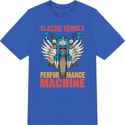 Unisex Classic Vehicle T-Shirt | Ideal for Motorcycle Fans