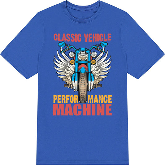 Unisex Classic Vehicle T-Shirt | Ideal for Motorcycle Fans