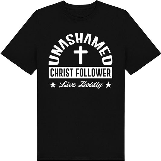 Unisex Christian T-Shirt - Live Boldly | Equestrian Apparel