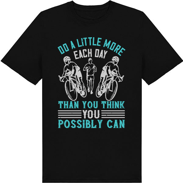 Unisex Runner's T-Shirt - 'Do A Little More' | Equestrian Shop