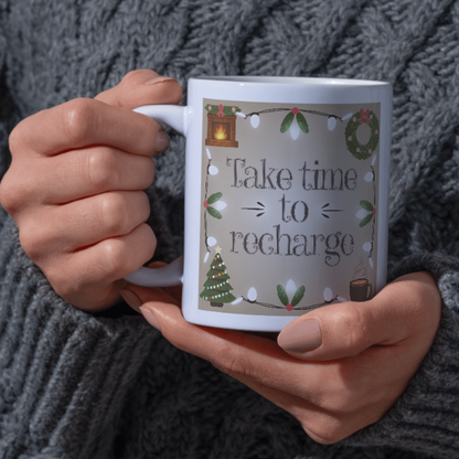 Shop the Ultimate Christmas Self-Care Mug for Relaxation and Rejuvenation