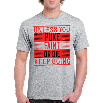 "Keep Going" Unisex T-Shirt | Equestrian Fitness Apparel