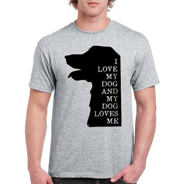 "I Love My Dog" Unisex T-Shirt | Perfect for Dog Lovers