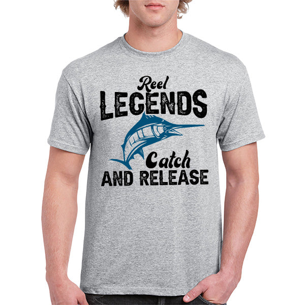 Reel Legends Unisex Fishing T-Shirt | Perfect for Anglers