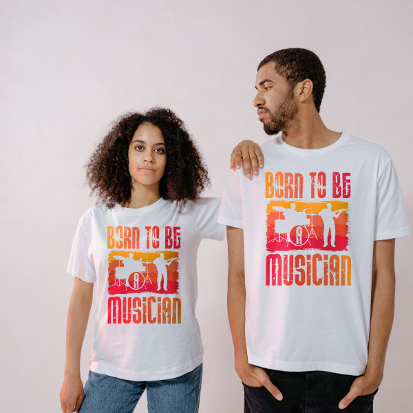 "Born To Be A Musician" Unisex T-Shirt | Ideal for Music Lovers