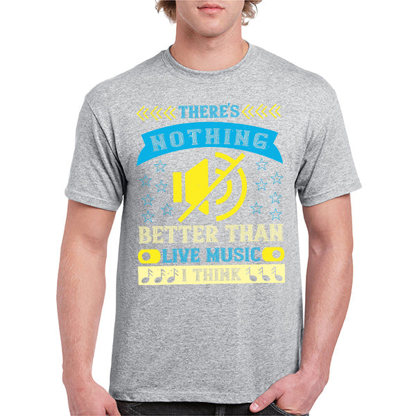 Live Music Unisex T-Shirt | Perfect for Music Lovers