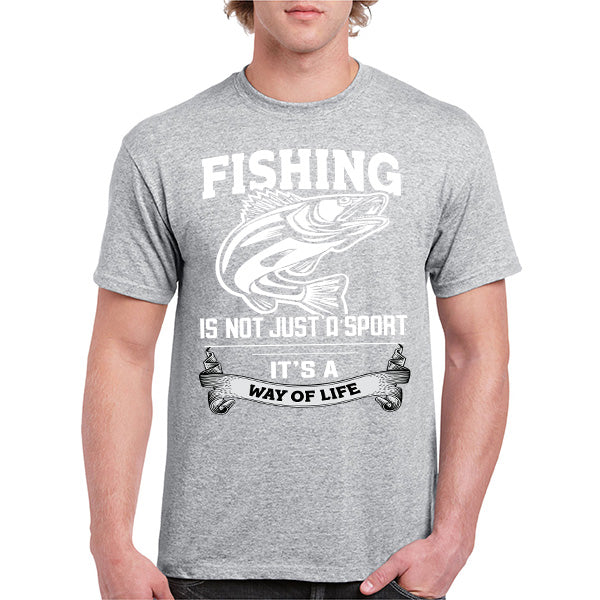 Fishing Is Life Unisex T-Shirt | Ideal for Fishing Lovers