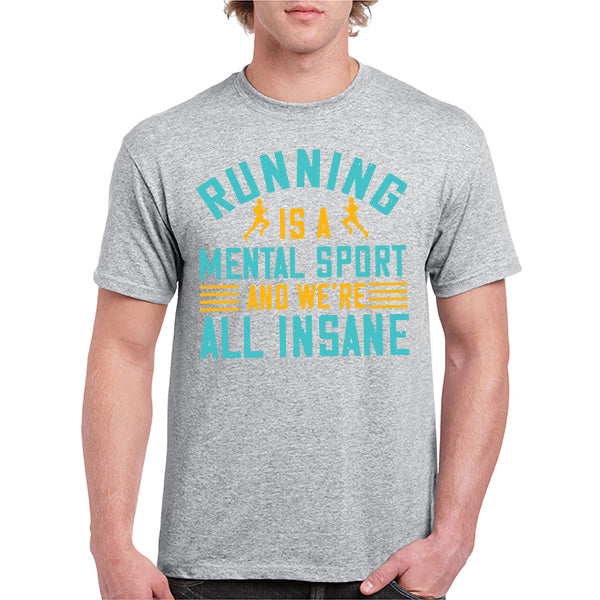 "Running Is A Mental Sport" Unisex T-Shirt | Runner's Edition