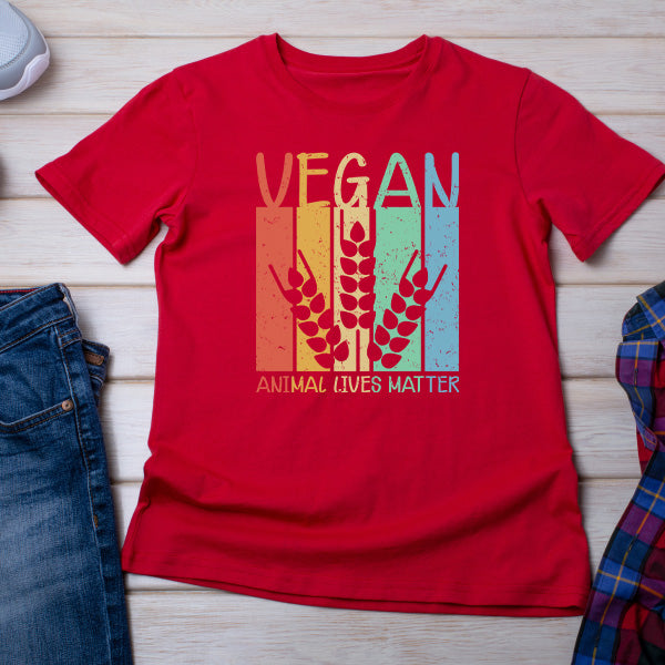 Vegan Animal Lives Matter T-Shirt | Unisex | Embrace Vegan Vibes