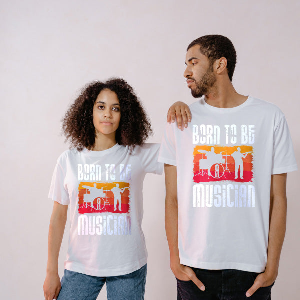 "Born To Be A Musician" Unisex T-Shirt | Ideal for Music Lovers