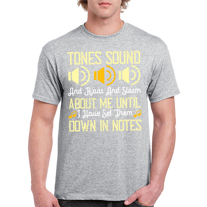 Tones Sound Unisex T-Shirt | Ideal for Music Lovers