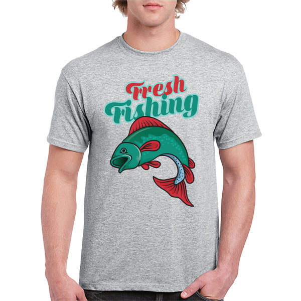 Fresh Fishing Unisex T-Shirt | Perfect for Anglers