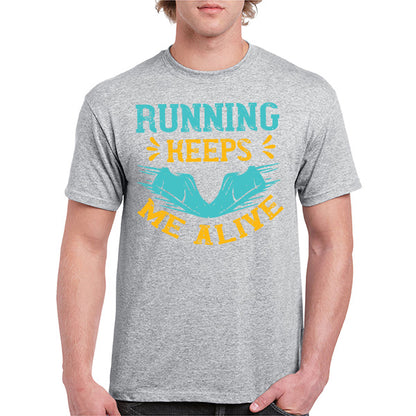 Unisex Runner's Edition T-Shirt - Running Keeps Me Alive