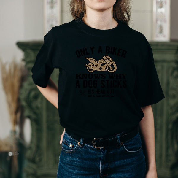 Biker Dog T-Shirt | Perfect for Motorcycle Enthusiasts