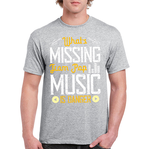 "What's Missing From Pop Music" Unisex T-Shirt | Music Lovers