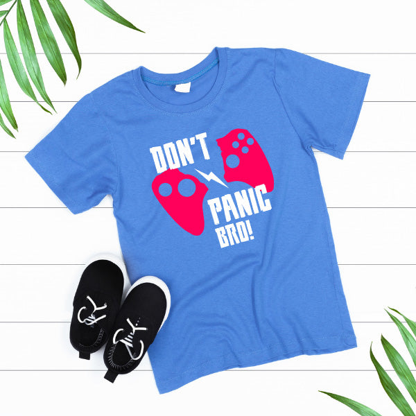 "Don't Panic Bro" Unisex T-Shirt | Premium Equestrian Apparel