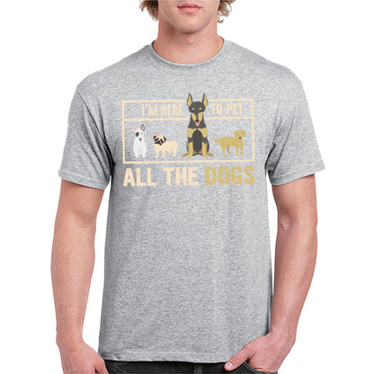 "Pet All the Dogs" Unisex T-Shirt | Perfect for Dog Lovers