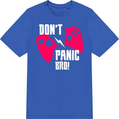 "Don't Panic Bro" Unisex T-Shirt | Premium Equestrian Apparel