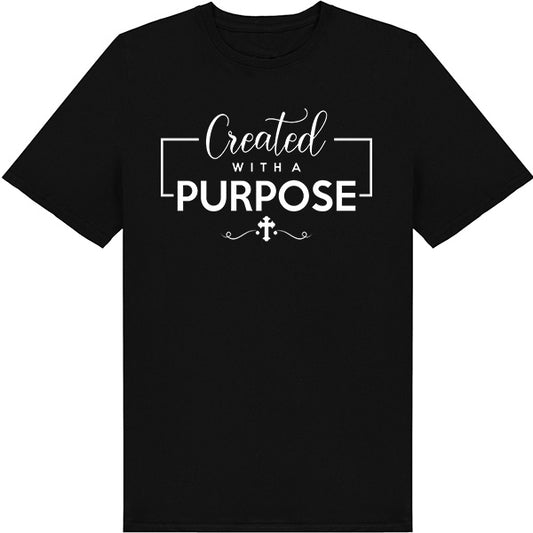 Unisex 'Created With A Purpose' Tee | Christian Equestrian