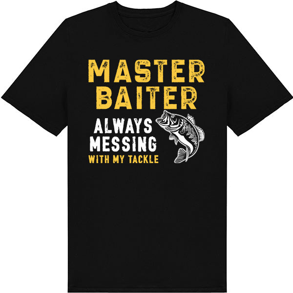 Master Baiter T-Shirt | Perfect for Fishing Enthusiasts