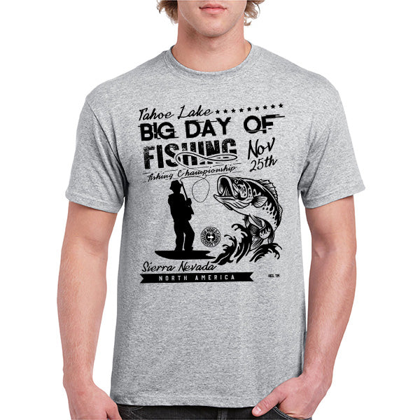 Big Day of Fishing Unisex T-Shirt | Ideal for Anglers