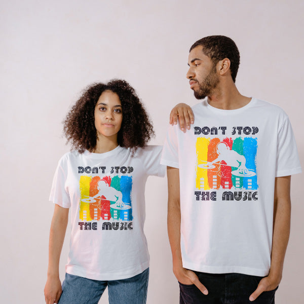 "Don't Stop The Music" BB Unisex T-Shirt | Music Lovers' Pick