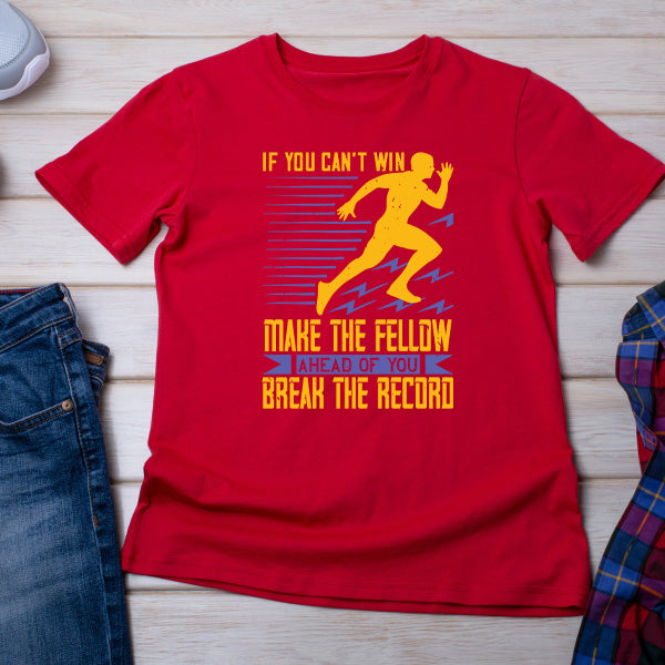 Unisex Runner's T-Shirt - Break Records in Style | Equestrian