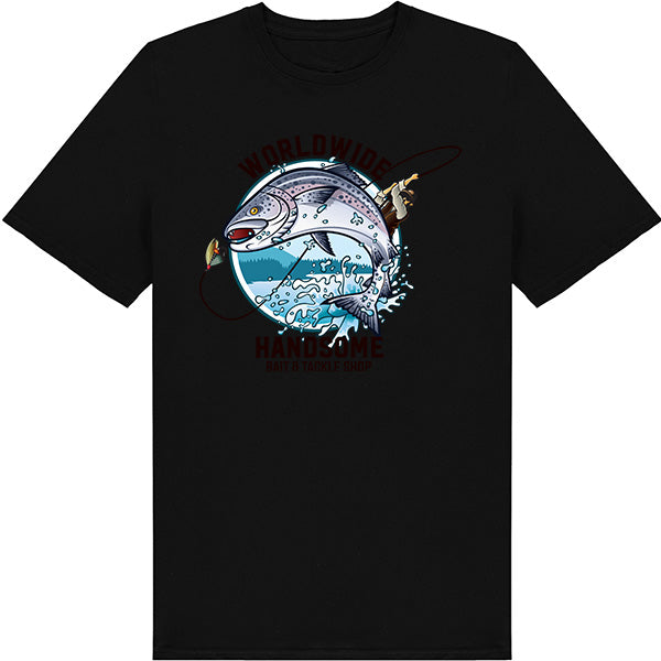 Unisex Fishing T-Shirt | Worldwide Handsome Bait & Tackle