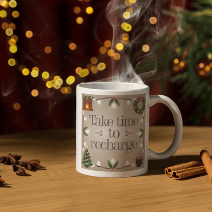 Shop the Ultimate Christmas Self-Care Mug for Relaxation and Rejuvenation