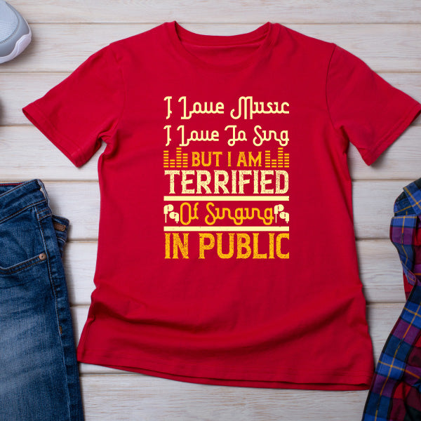 "I Love Music" Unisex T-Shirt | Perfect for Music Lovers