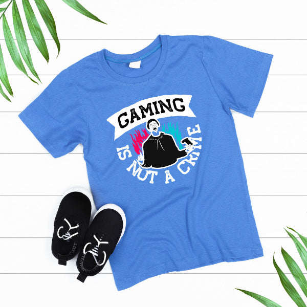 "Gaming Is Not A Crime" T-Shirt | Premium Unisex Apparel